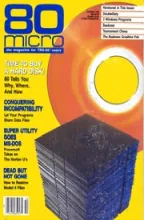 80 Microcomputing 80 Microcomputing