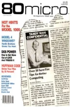 80 Microcomputing 80 Microcomputing