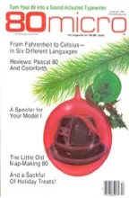 80 Microcomputing 80 Microcomputing