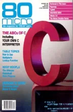 80 Microcomputing 80 Microcomputing