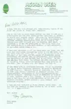 Acorn User Acorn User