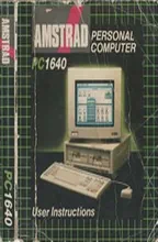 Amstrad PC 1640 User Manual Amstrad PC 1640 User Manual