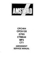 AMSTRAD GT65 User manual AMSTRAD GT65 User manual