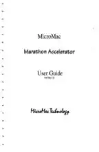 MicroMac Marathon Accelerator MicroMac Marathon Accelerator