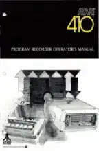 Atari 410 Operator Atari 410 Operator