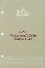 GEM Programmers Guide Volume 1 VDI GEM Programmers Guide Volume 1 VDI
