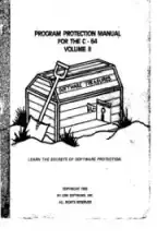 Commodore C64 Book: Program Protection Manual For the C-64 Volume 2  Commodore C64 Book: Program Protection Manual For the C-64 Volume 2