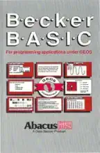 Commodore C64 Book: Becker Basic  Commodore C64 Book: Becker Basic