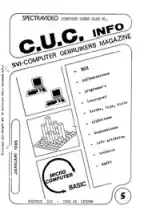C. U. C. Info 5 Herdruk C. U. C. Info 5 Herdruk