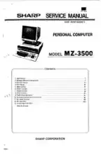 Sharp Personal Computer MZ-3500 User Guide