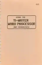 Using the TI-Writer word processor Using the TI-Writer word processor