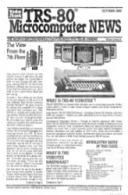 TRS80 Computer News TRS80 Computer News