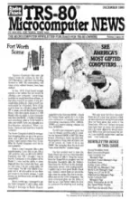 TRS80 Computer News TRS80 Computer News