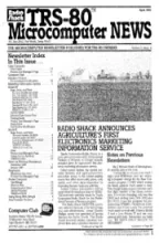 TRS80 Computer News TRS80 Computer News