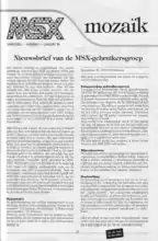 MSX Mozaik MSX Mozaik